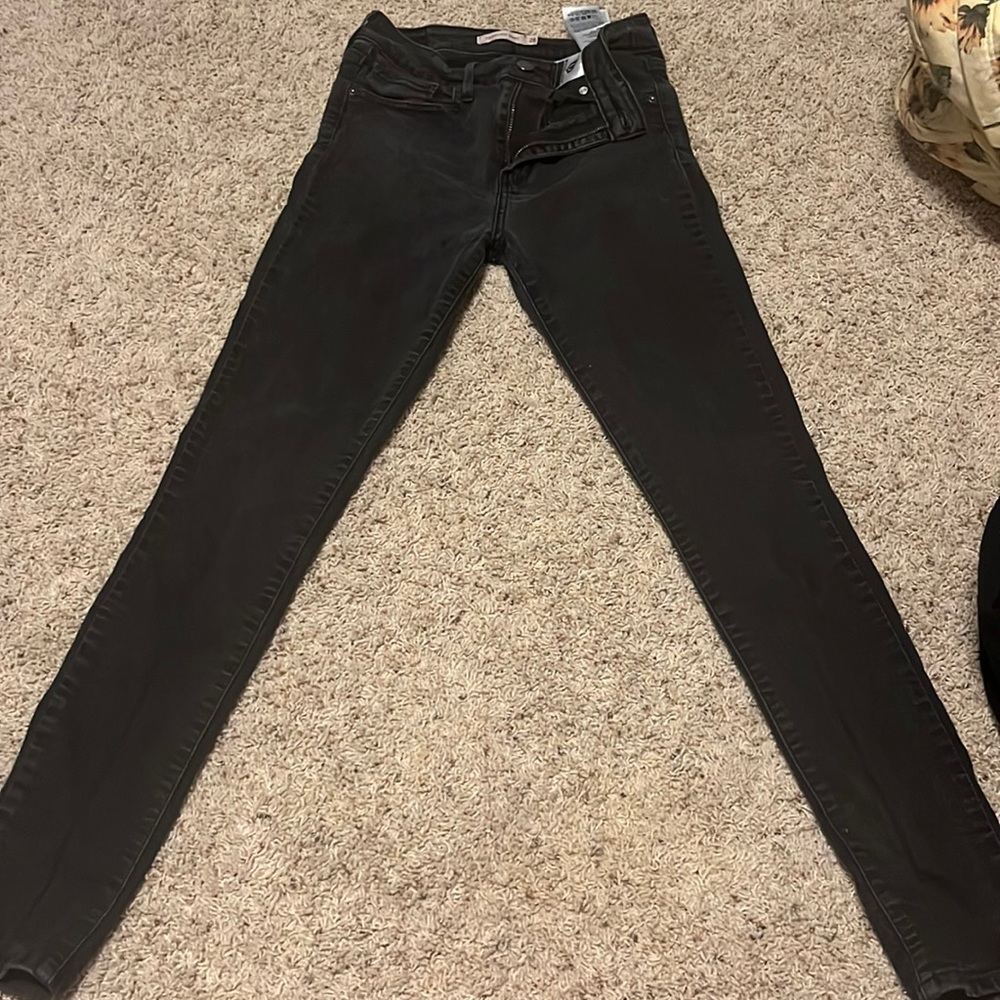 no brand name, 721 high rise skinny 28, a nice black color